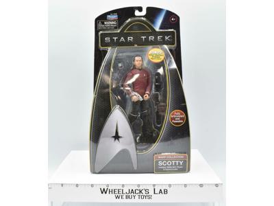 Scotty Warp Collection Star Trek 2009 Playmates Action Figure NEW MISB