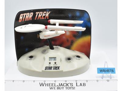 Talking Light Up Alarm Clock Star Trek 1993 Top Banana Par Pic WORKS