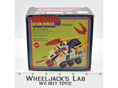 Varitank Die-Cast W/Box Shogun Vehicles 1978 Mattel Vintage Action Vehicles
