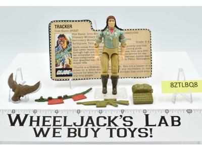 Spirit Tracker V1 100% Complete 1984 GI Joe Hasbro Vintage Action Figure