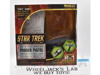 Star Trek Tek Phaser Pistol Original Series W/Box 2005 Art Asylum Diamond Toys