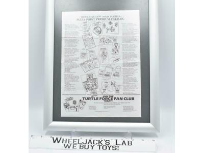 Teenage Mutant Ninja Turtles Pizza Point Premium Catalog 1989 Mirage