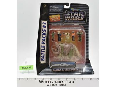 Battle Packs #3 Bantha Star Wars Action Fleet Micro Machines MOSC1996 Galoob