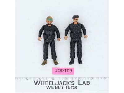 Sgt. Rock & Hawk The Bad Guys DC Comics 1982 Remco Vintage Action Figures