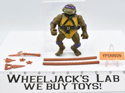 Donatello SOFT HEAD 100% Complete Teenage Mutant Ninja Turtle 1988 Playmates