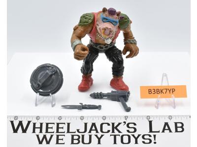 Bebop HARD HEAD 100% Complete Teenage Mutant Ninja Turtles 1988 Playmates