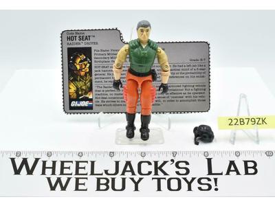 Hot Seat V1 100% Complete 1989 GI Joe Vintage Hasbro ARAH Action Figure