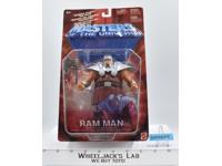 Ram Man NEW MOSC 200X MOTU Masters Of The Universe He-Man Mattel 2002 Figure