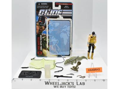 Croc Master 100% Complete GI Joe Pursuit of Cobra 2010 Hasbro Action Figure