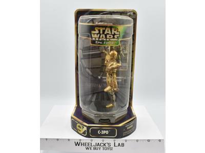 C-3PO Epic Force Rotate Figure 360 NEW MISB 1997 Star Wars Kenner