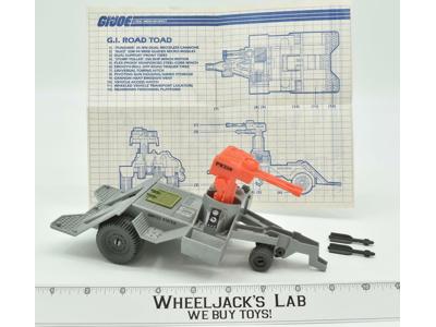 Road Toad 100% Complete 1987 GI Joe ARAH Hasbro Vintage Vehicle