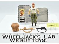 Outback V1 100% Complete 1987 GI Joe ARAH Hasbro Vintage Action Figure