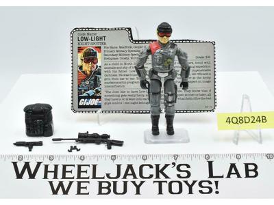 Low-Light 100% Complete GI Joe V1 ARAH Vintage Hasbro 1986 Action Figure