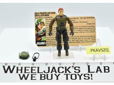 Thunder V1 100% Complete 1984 GI Joe Hasbro Vintage Action Figure