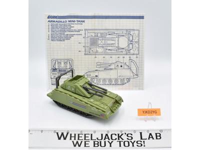 Armadillo 100% Complete 1985 GI Joe ARAH Action Figure Vintage Vehicle
