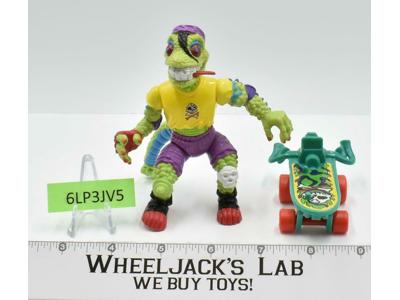Mondo Gecko 100% Complete Teenage Mutant Ninja Turtle TMNT 1990 Playmates