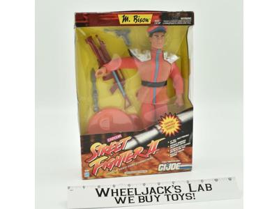 M. Bison Street Fighter II G.I. Joe 12" NEW MISB 1993 Hasbro Toy Action Figure