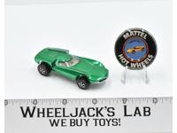 Turbofire Green With Button 1969 Redline Hot Wheels Mattel Vintage RL