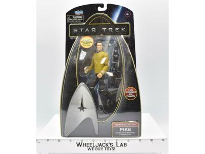 Pike #1 Warp Collection Star Trek 2009 Playmates Action Figure NEW MISB