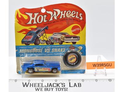 Tom McEwen MOSC Plymouth Mongoose Hot Wheels Redline Mattel Vintage 1969
