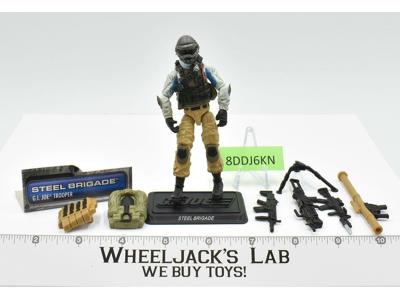 Steel Brigade 100% Complete W/Card G.I. Joe 30th Anniversary 2011 Hasbro Figure