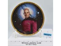 Capt Jean-Luc Picard The Next Gen Plate Star Trek 1993 Hamilton Collection