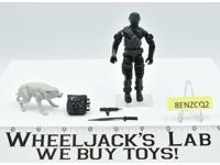 Snake Eyes &amp; Timber V2 100% Complete 1985 GI Joe Vintage Hasbro Action Figure