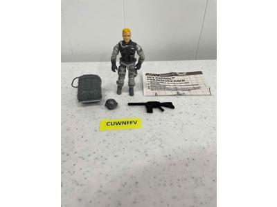 Airborne V1 100% Complete 1990 GI Joe ARAH Hasbro Vintage Action Figure