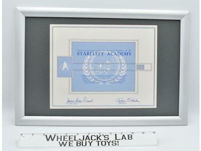 Starfleet Academy Master of Space Science Degree/Certificate Star Trek