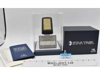 Communicator William Shatner Star Trek TOS Master Replicas Signature Ed. W/COA
