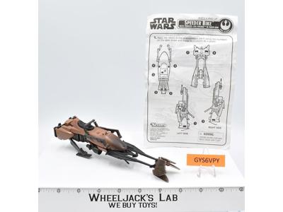 Speeder Bike 100% Complete Star Wars Power of the Force 1997 Kenner Vehicle