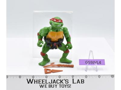 Raphael HARD HEAD Teenage Mutant Ninja Turtles TMNT 1988 Playmates Action Figure