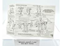 Abominus Terrorcons Instruction Sheet Manual 1987 Hasbro G1 Transformers
