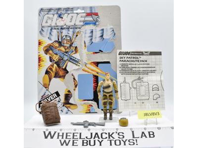 Airwave 100% Complete V1 1990 GI Joe ARAH Hasbro Vintage Action Figure