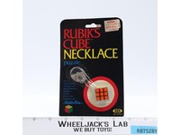 Rubik's Cube Necklace Puzzle 1982 Ideal Vintage NEW SEALED