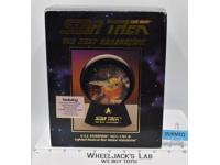 U.S.S. Enterprise Lighted Snow Globe Works Star Trek 1992 Paramount Pictures MIB