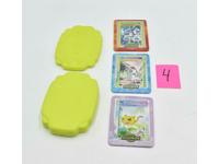 Digimon #4 Taco Bell Metal Cards X3 Gomamon Nyaromon " " 2000 Akiyosni Hongo