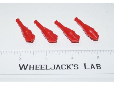 Ultra Magnus 4x Missiles Rockets 1986 Vintage G1 Transformers Action Figure