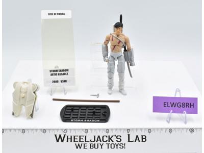 Storm Shadow V34B 100% Complete GI Joe Rise of Cobra 2009 Hasbro Action Figure