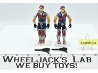 Tomax &amp; Xamot V1 1985 GI Joe Vintage ARAH Hasbro Action Figure