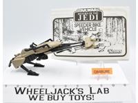 Speeder Bike 100% Complete Star Wars ROTJ Return of the Jedi 1983 Vintage