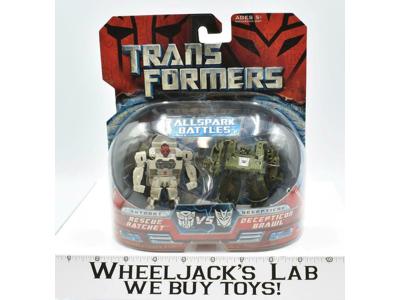 Ratchet vs Brawl Transformers Allspark Battles 2007 Hasbro NEW MISB SEALED