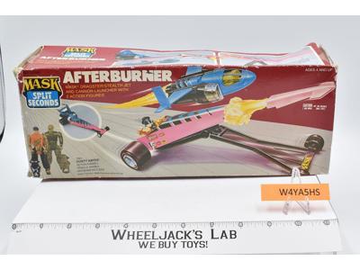 Afterburner Hayes Black Lash W Box MASK 1987 Kenner Vintage Action Figure