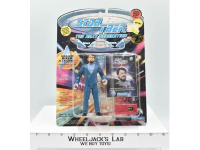 Commander Riker Star Trek The Next Generation Playmates 1994 Figure NEW SEALED