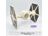 Imperial Tie Fighter WHITE 100% Complete Star Wars 1978 Vintage Kenner Vehicle