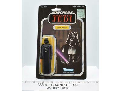 Darth Vader 65 Back Star Wars ROTJ 1983 Kenner Action Figure NEW MOSC