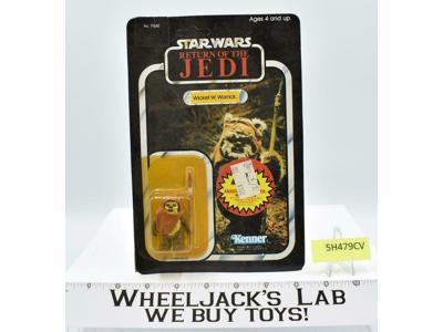 Wicket W. Warrick Ewok 77 Back Star Wars ROTJ 1983 Kenner Action Figure NEW MOSC