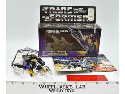 Shrapnel W/ Box NEAR MINT FIG 100% Complete 1985 Vintage Hasbro G1 Transformers