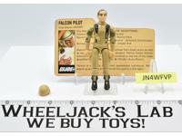 Grunt V2 Falcon Glider 100% Complete GI Joe 1983 Hasbro Action Figure Vintage