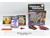 Flywheels W Box 100% Complete 1987 Vintage G1 Transformers Hasbro Action Figure